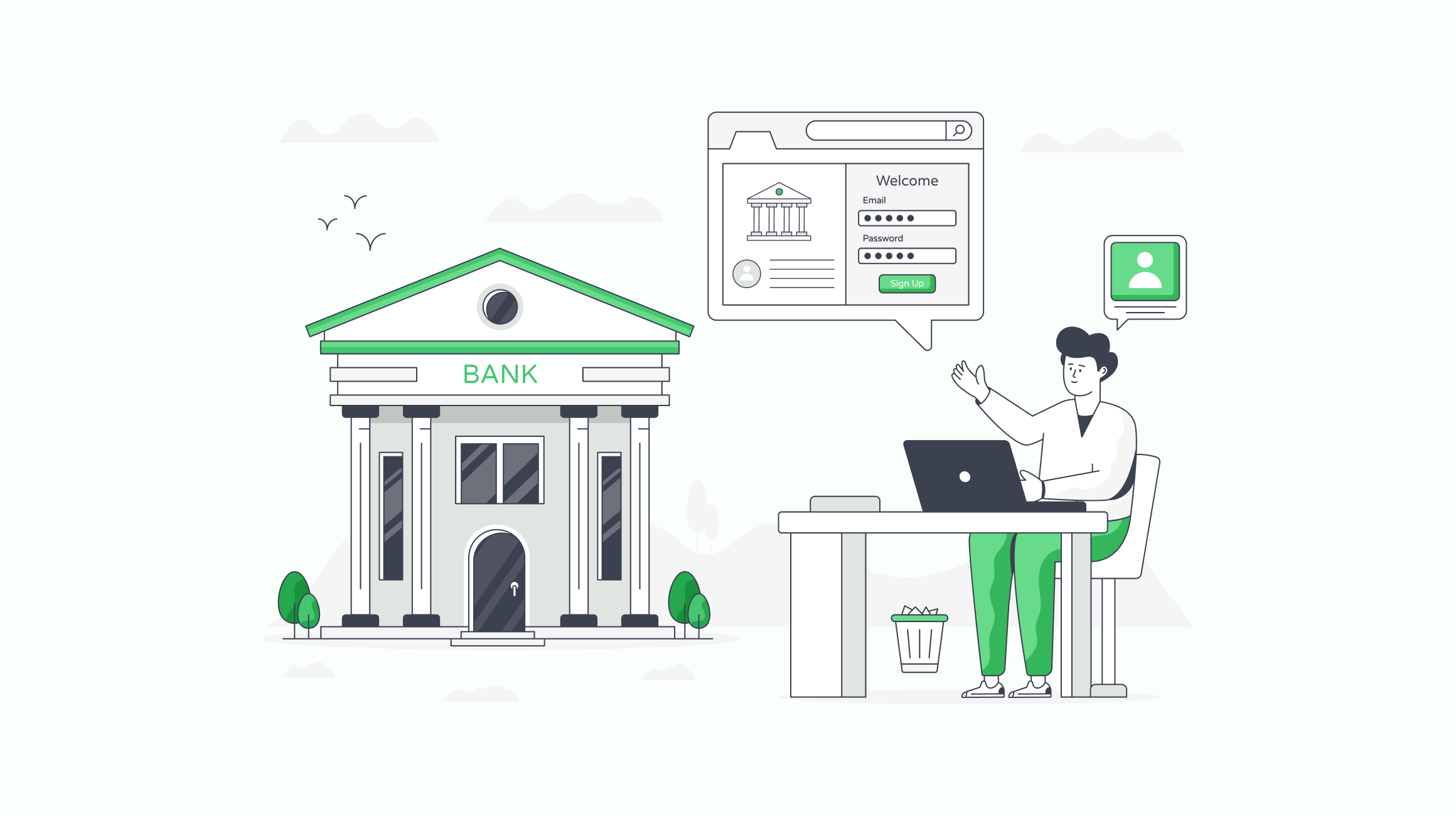 Banking RegTech Illustration