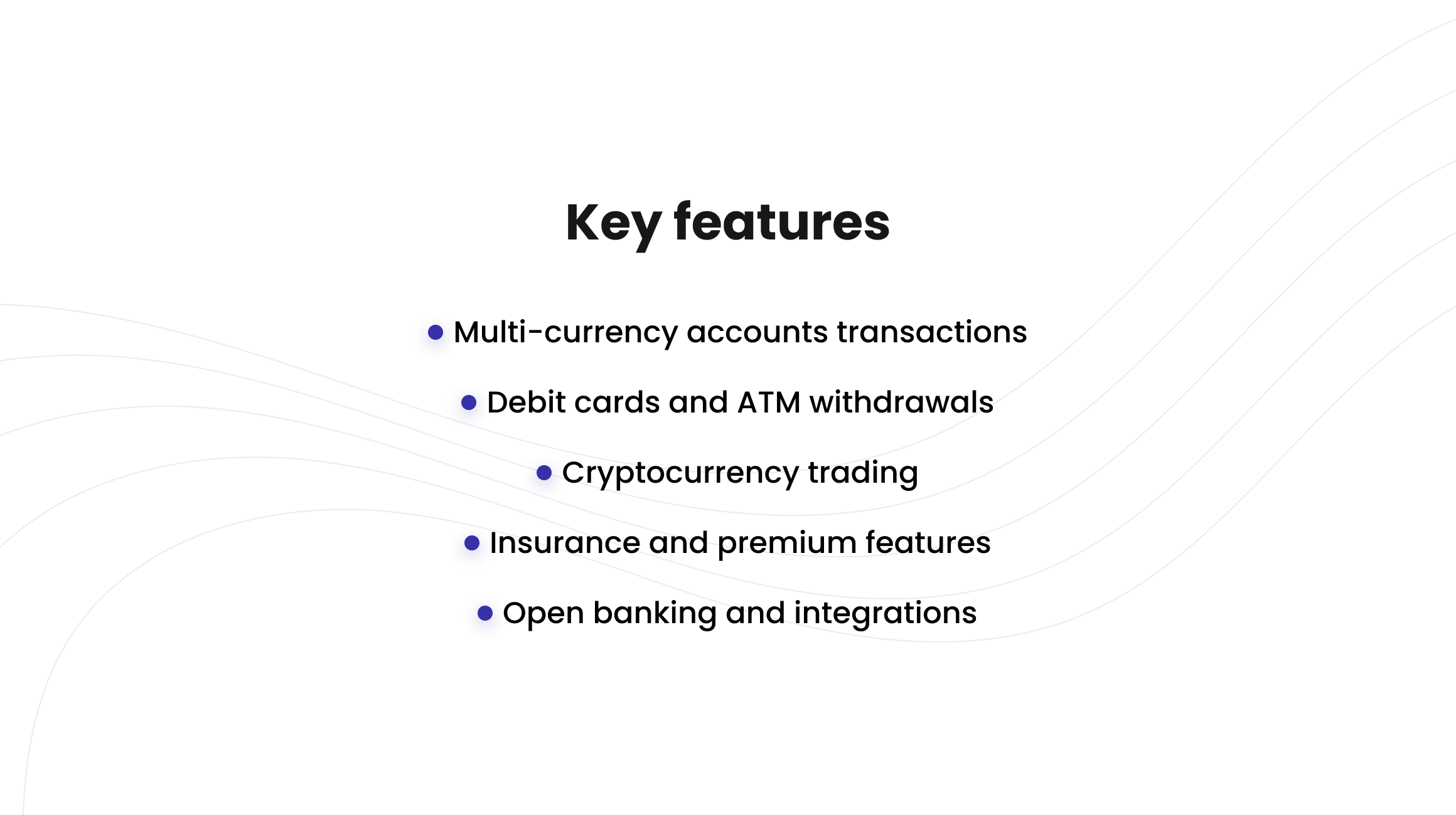 Key features and functionalities of Revolut