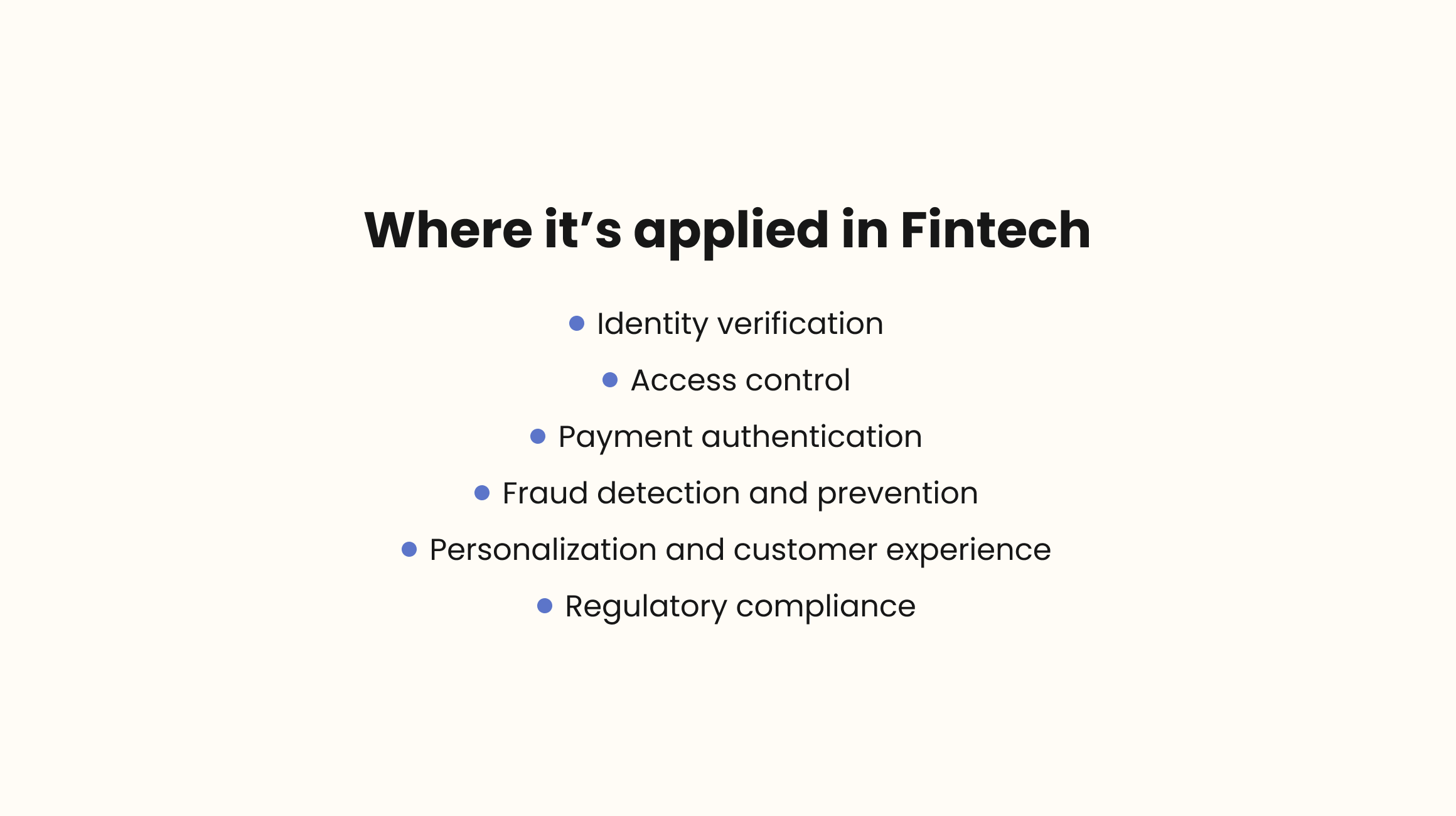 Applications of biometrics in Fintech