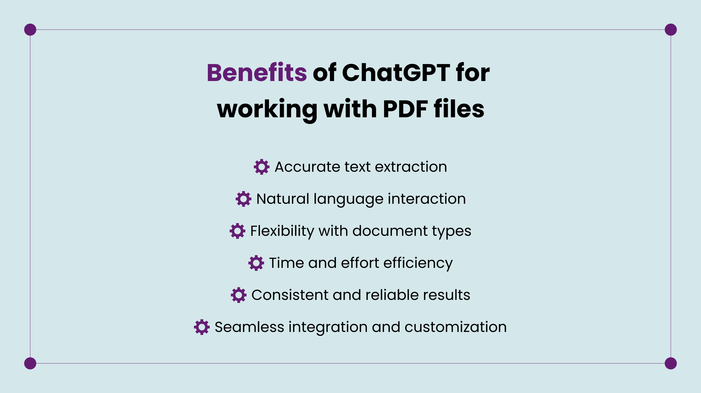 Benefits of ChatGPT