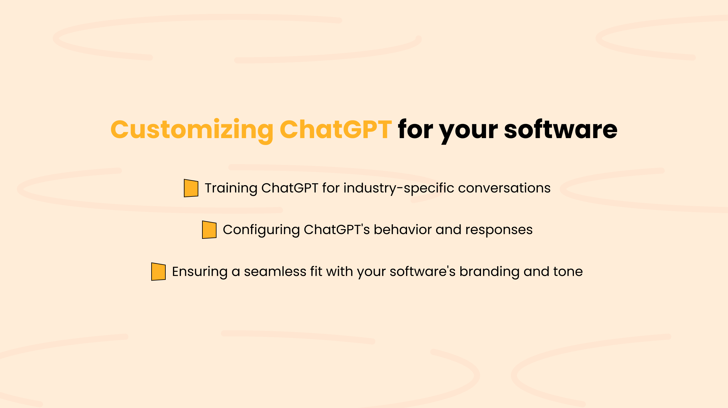 Customizing ChatGPT for Your Software
