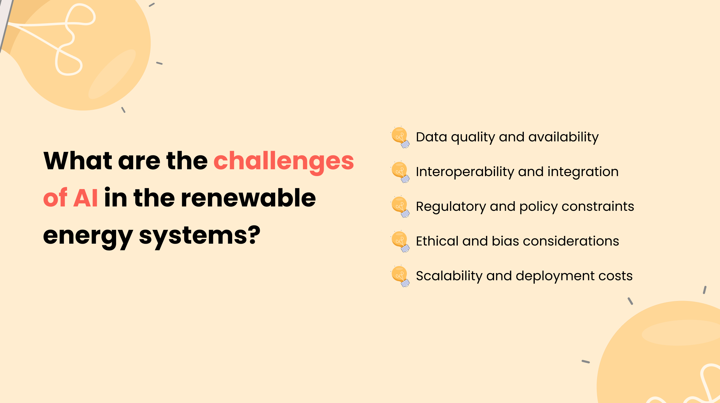 What are the challenges of AI in the Renewable Energy Systems?