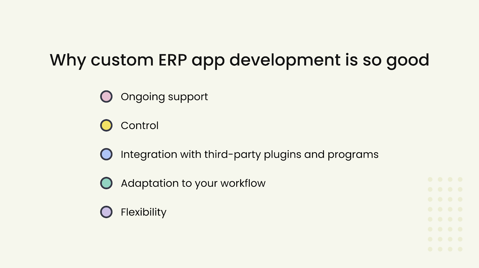 Why custom ERP app development is so good 