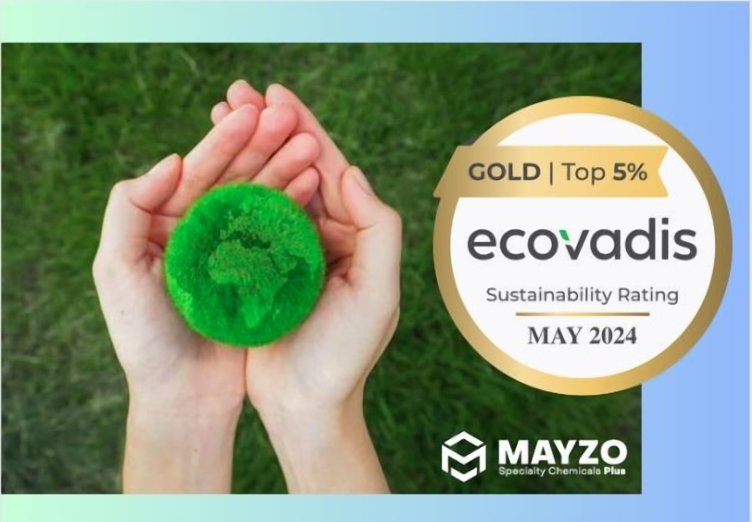 Mayzo Earns EcoVadis Gold Rating for Sustainability 