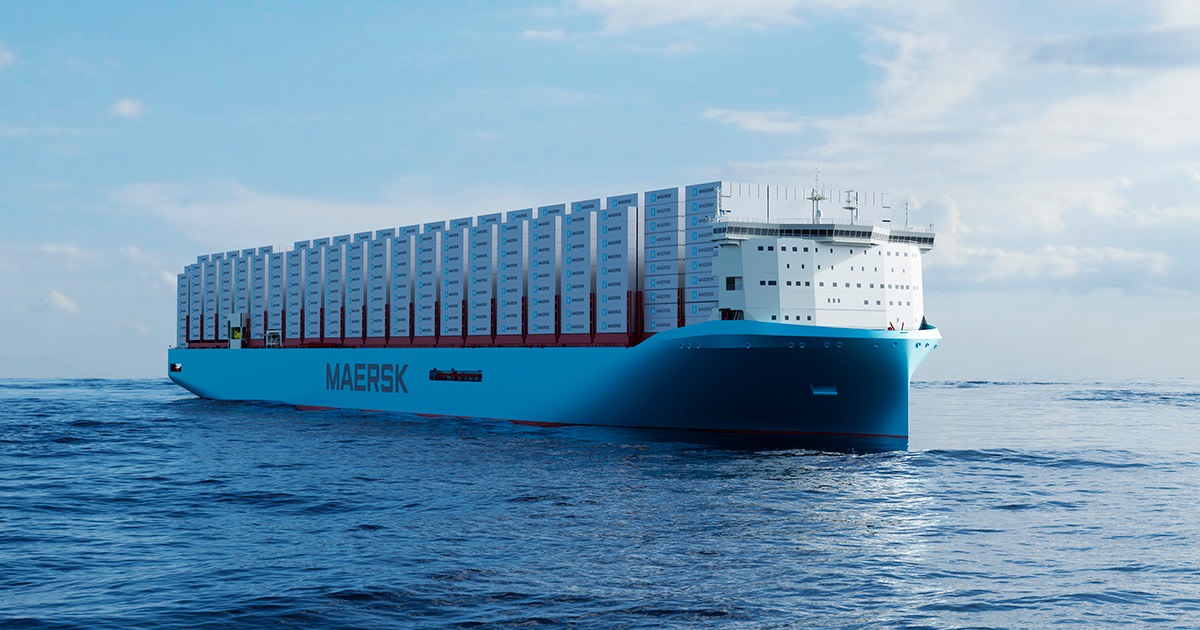 A.P. Moller - Maersk keeps going green with the addition of six more big container ships