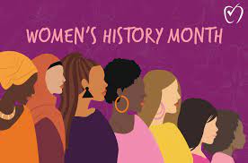 Women's History Month will be commemorated in 2022.