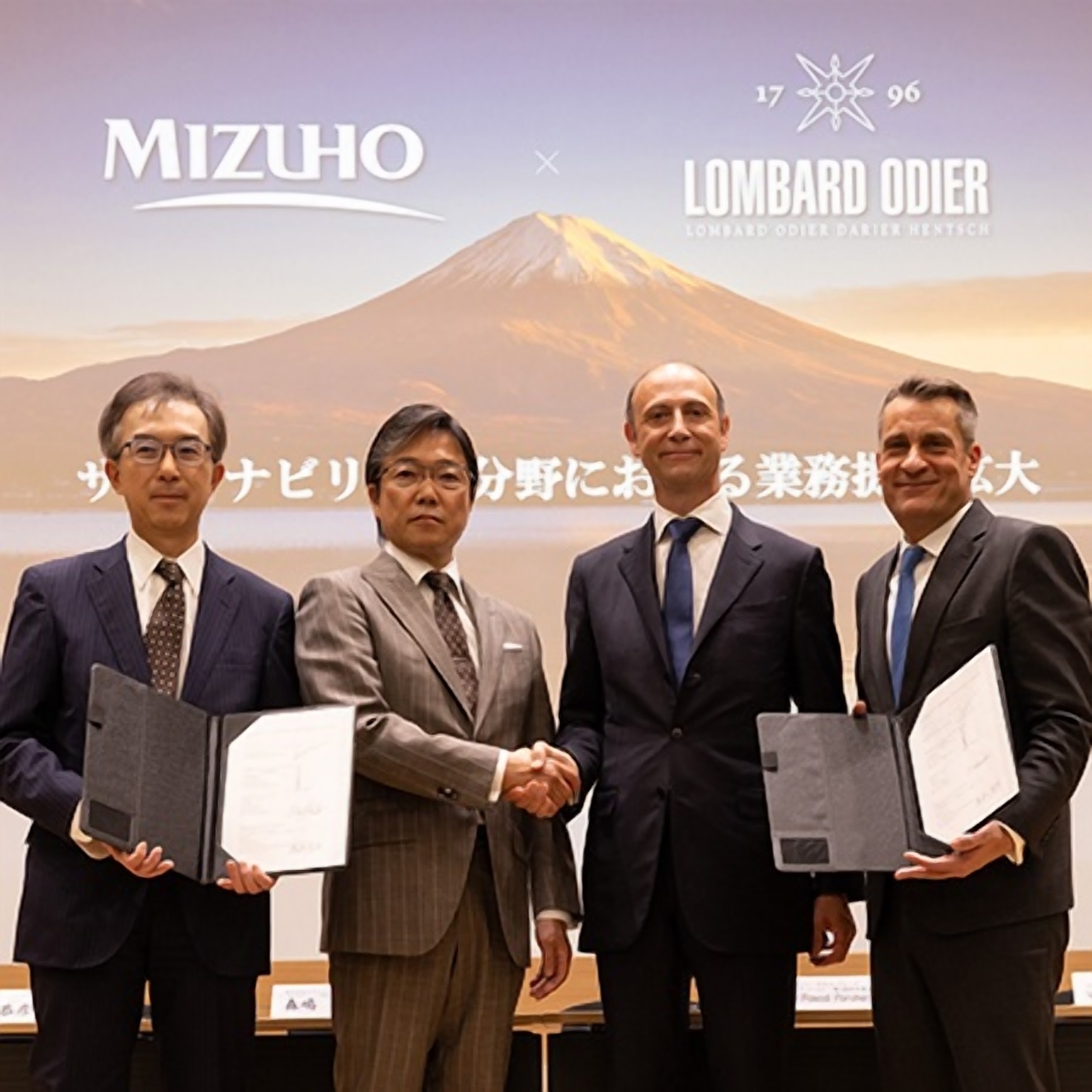 Mizuho, Lombard Odier Partner on Sustainable Finance