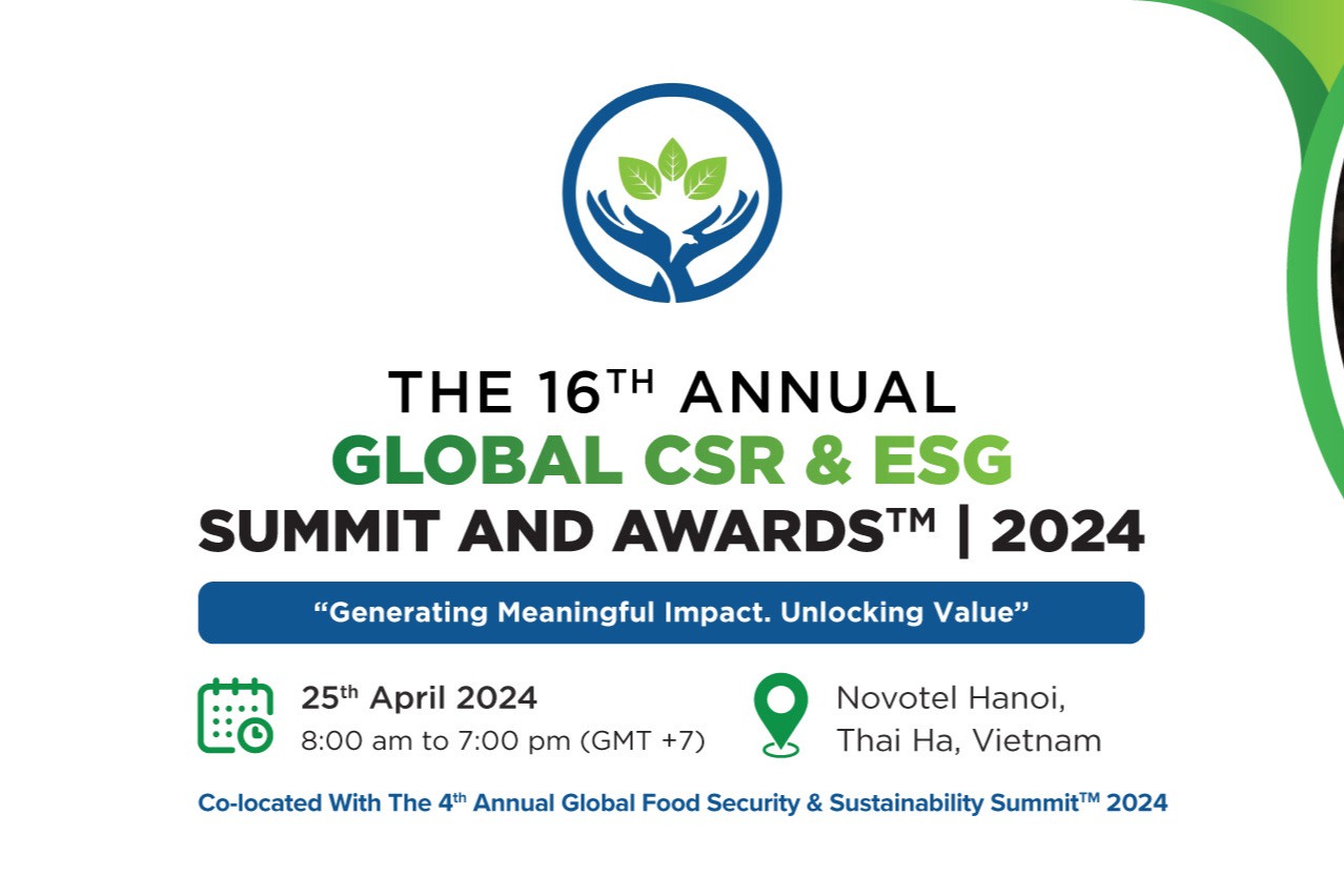 Annual Global CSR & ESG Summit & Awards 2024