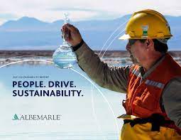 ALBEMARLE 2021 SUSTAINABILITY REPORT highlights new and existing sustainability goals