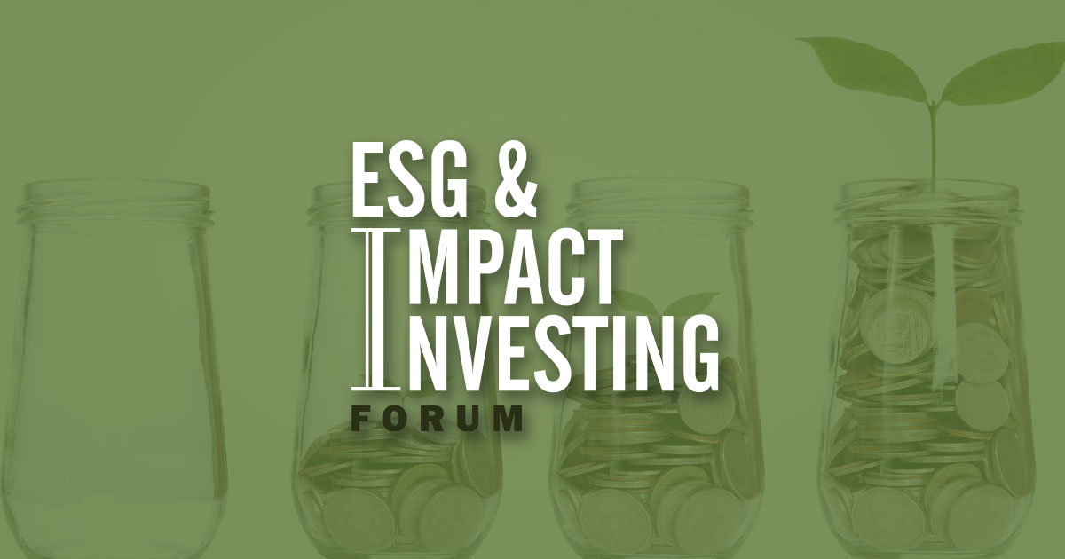 Esg impact investing forum 2024