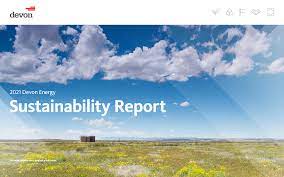 Devon Energy Has Released Its 2021 Sustainability Report