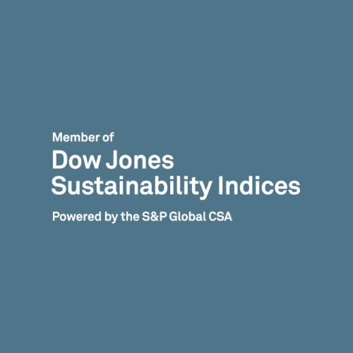 Leader in Dow Jones sustainability Indices