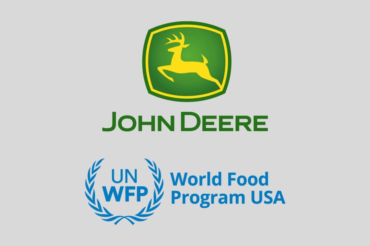 World Food Program USA receives $1 million from the John Deere Foundation