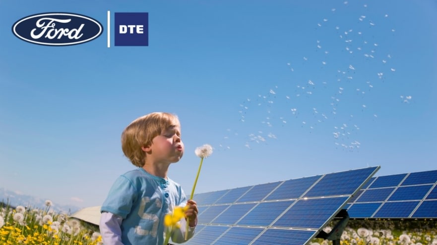 Ford motor company and DTE energy announce the largest renewable energy purchase from a utility in U.S. History
