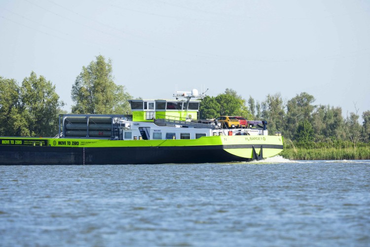 Nike's Hydrogen-Powered Vessel for Inland Shipping