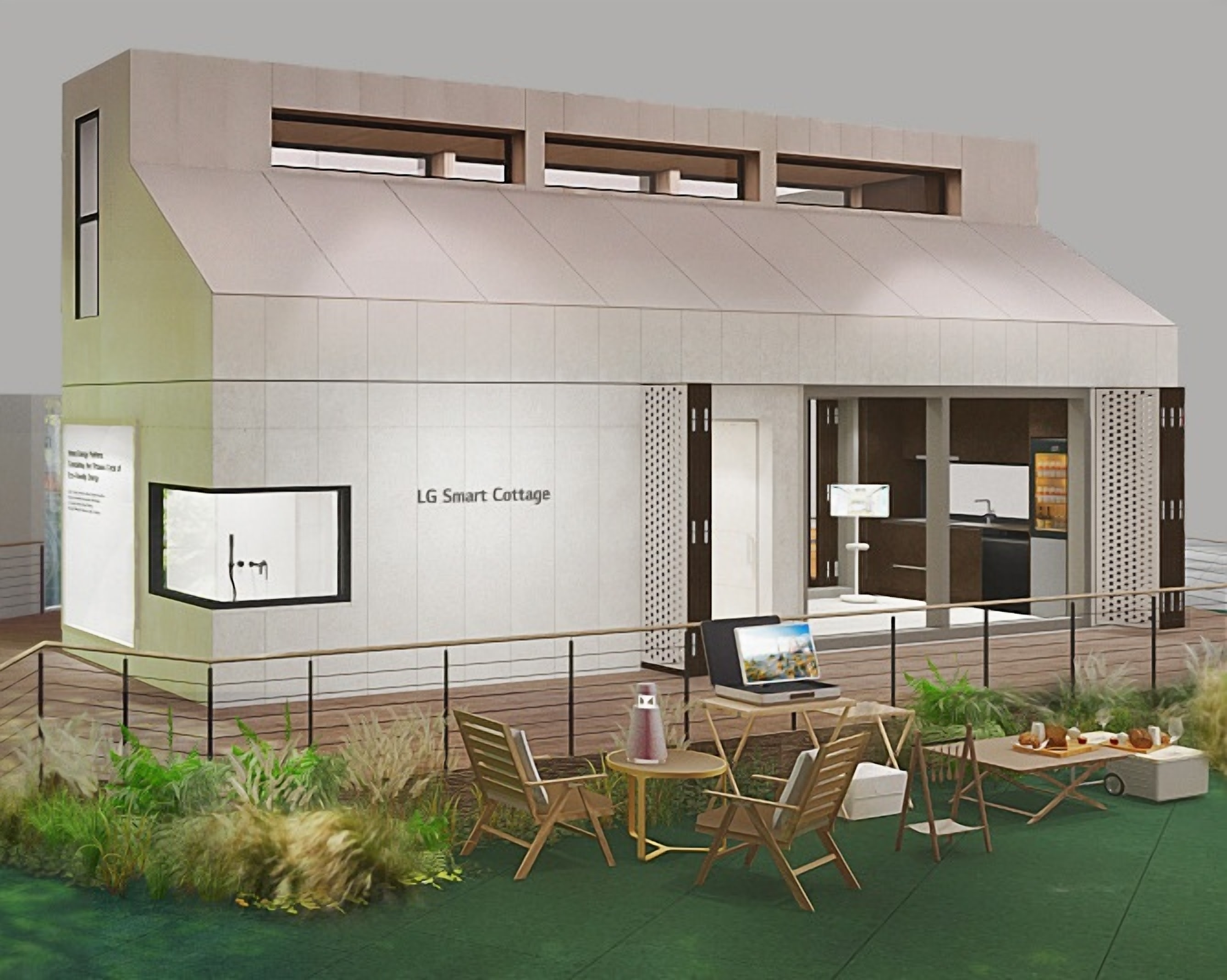 LG Smart Cottage Inspiring Sustainability at IFA 2023