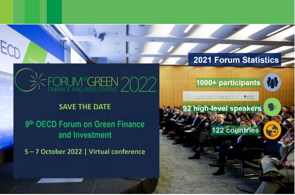 9th Annual OECD Forum on Green Finance and Investment