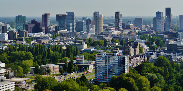 Rotterdam Blick vom Euromast 03