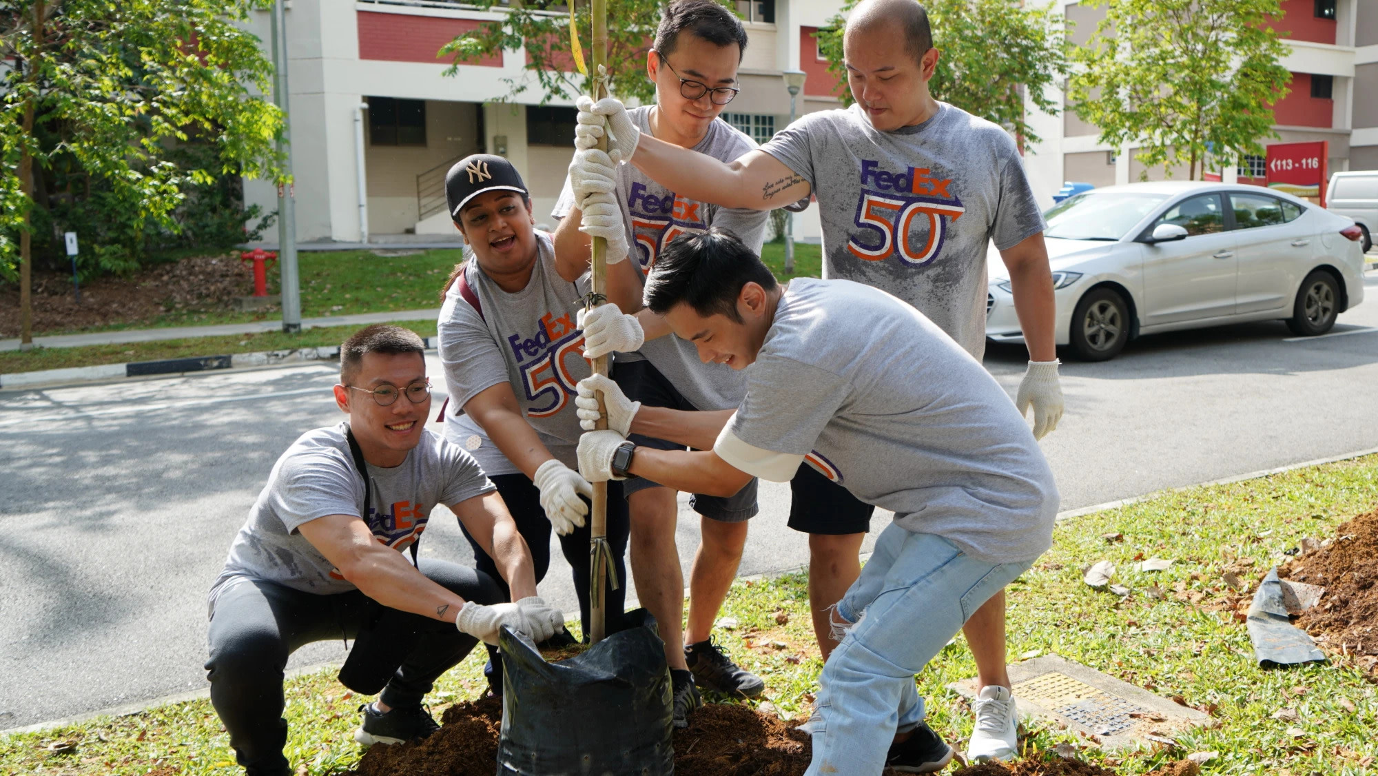 FedEx Partners with NGOs to Restore Singapore's Nature