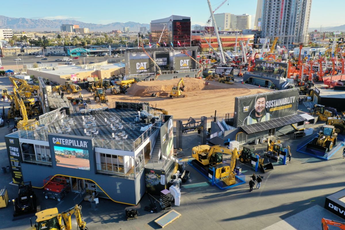 Caterpillar Showcases Services and Tech at CONEXPO 