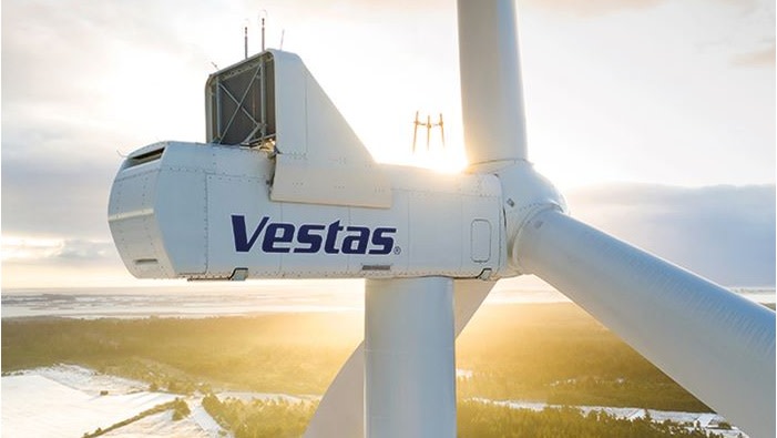 Vestas has been named the world's most sustainable company