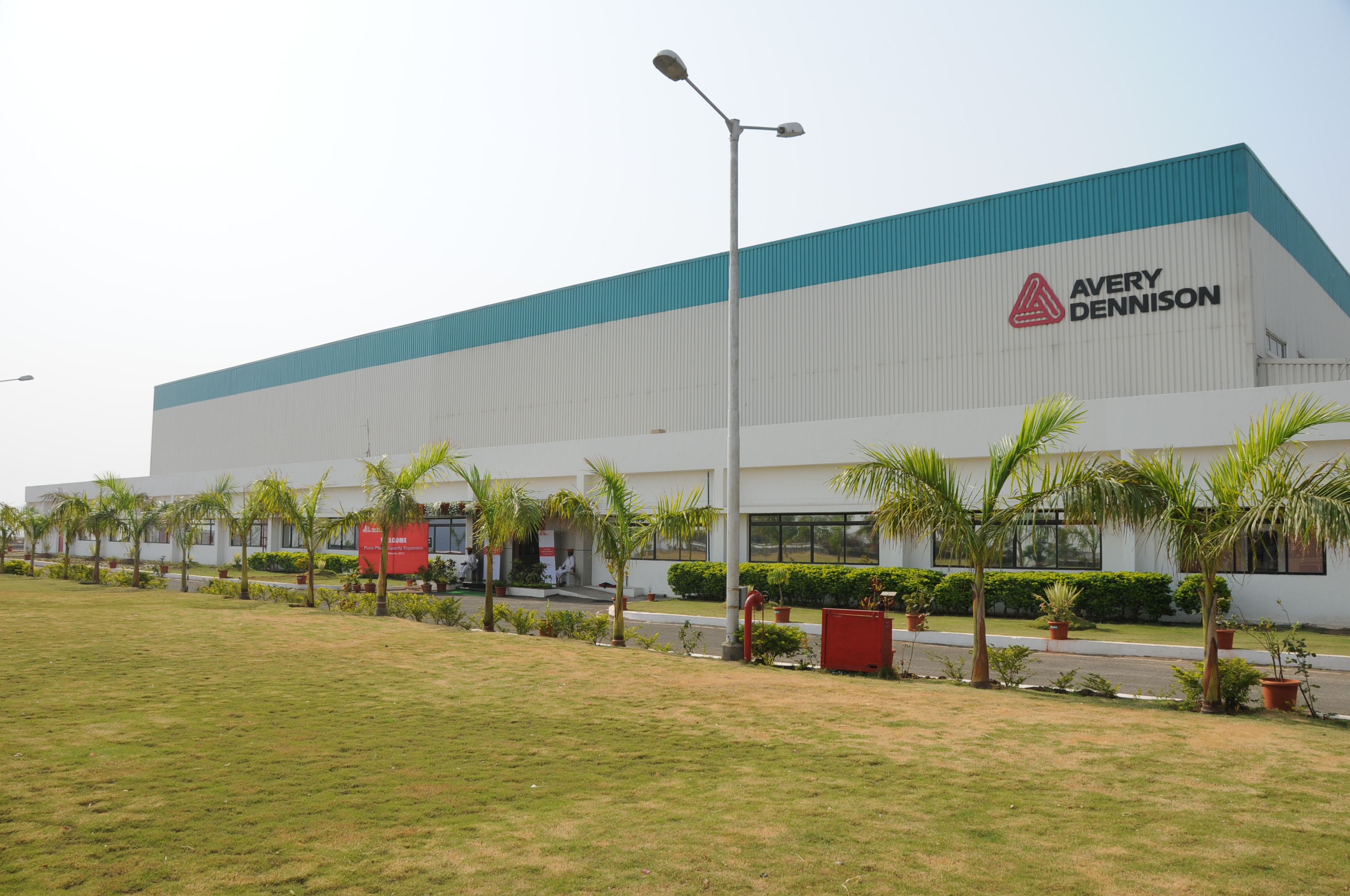 The Avery Dennison manufacturing plant in Pune, Maharashtra