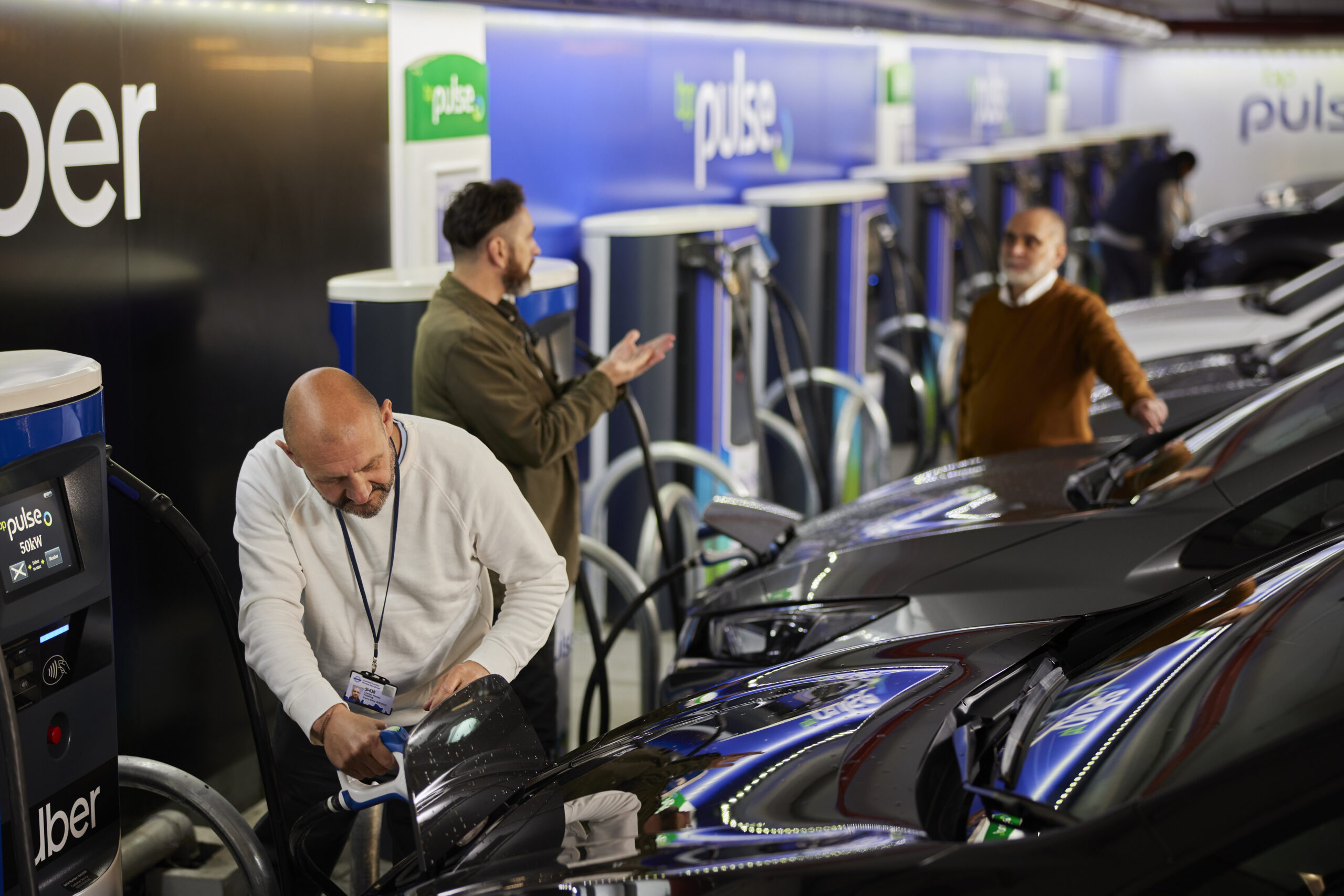 Uber and bp Team Up for EV Charging
