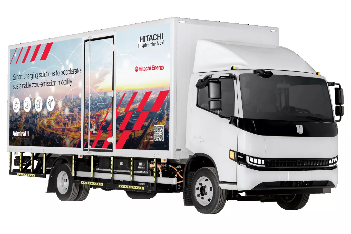 Hitachi to Supply UAE's First EV Truck Charging Infra