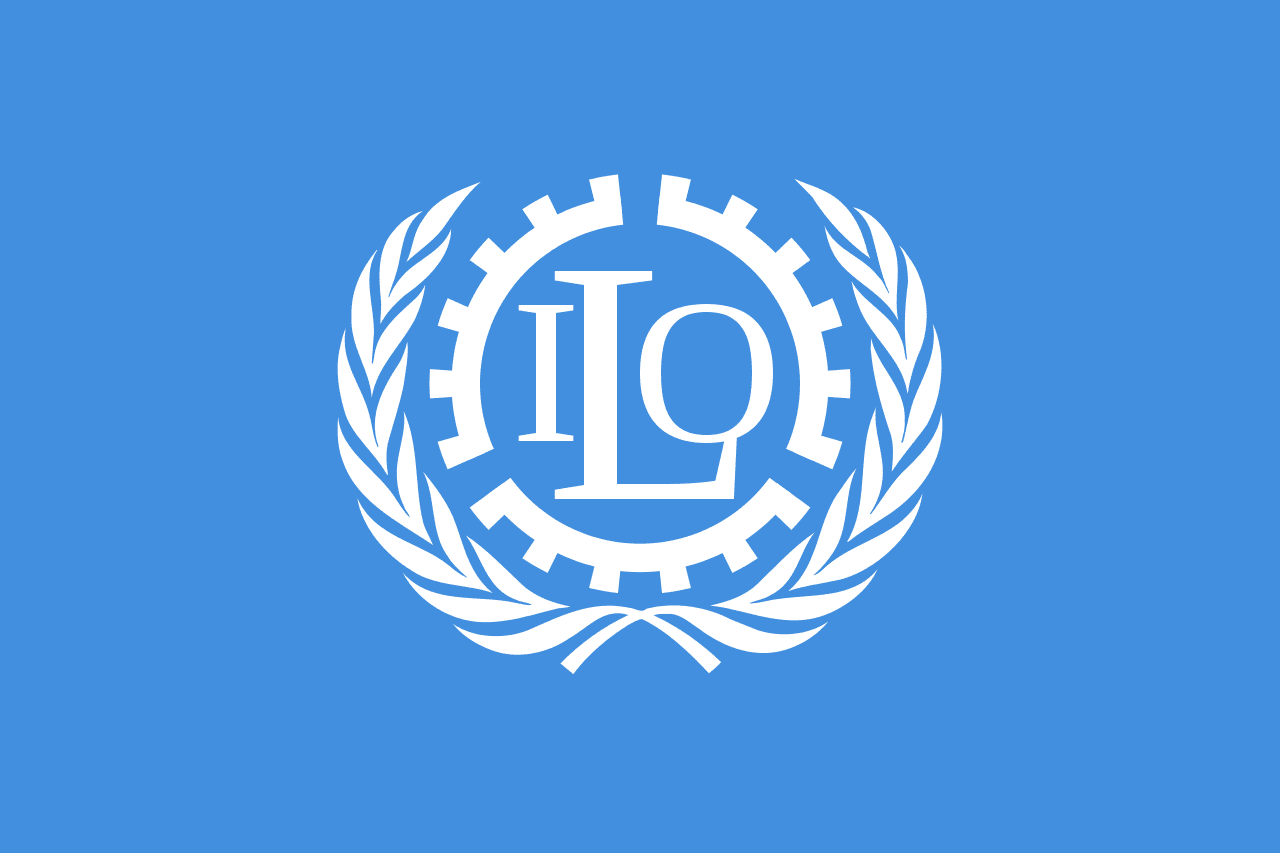 Flag of ILO-c5f72b4567824f0a8b491722f1bf74a1
