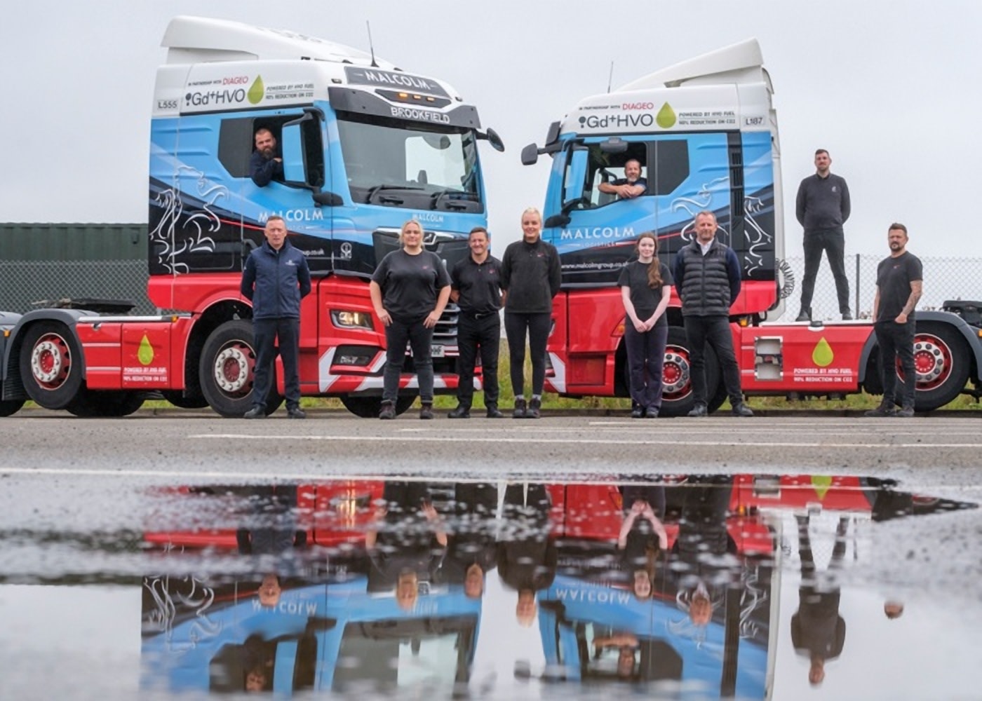 Diageo's Biofuel Truck Trial for Decarbonisation