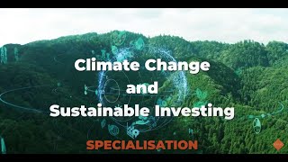 Climate Change and Sustainable Investing Course