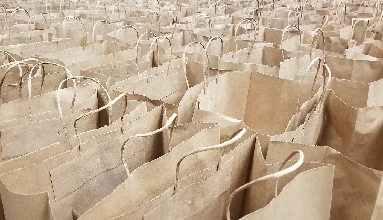 Image of unbleached paper bags