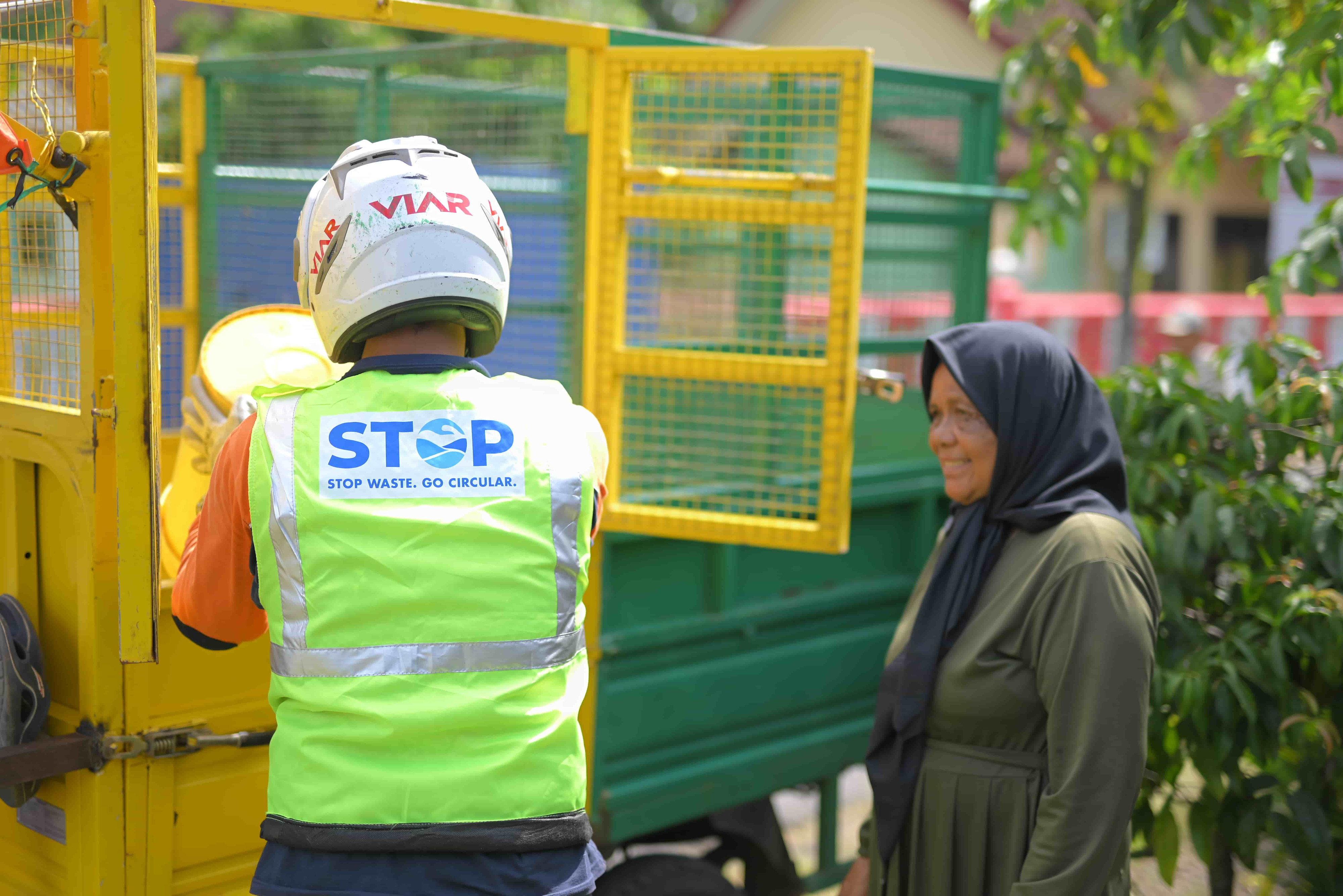 Project Stop Graphic Project STOP App Helps Rural Indonesia Manage Household Waste