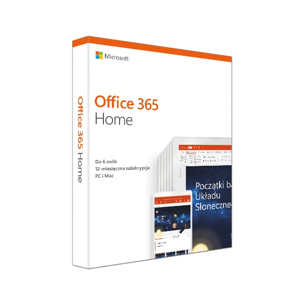 Office 365 Home dla użytkowników domowych - 1rok