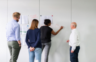 Group of people planning in meeting