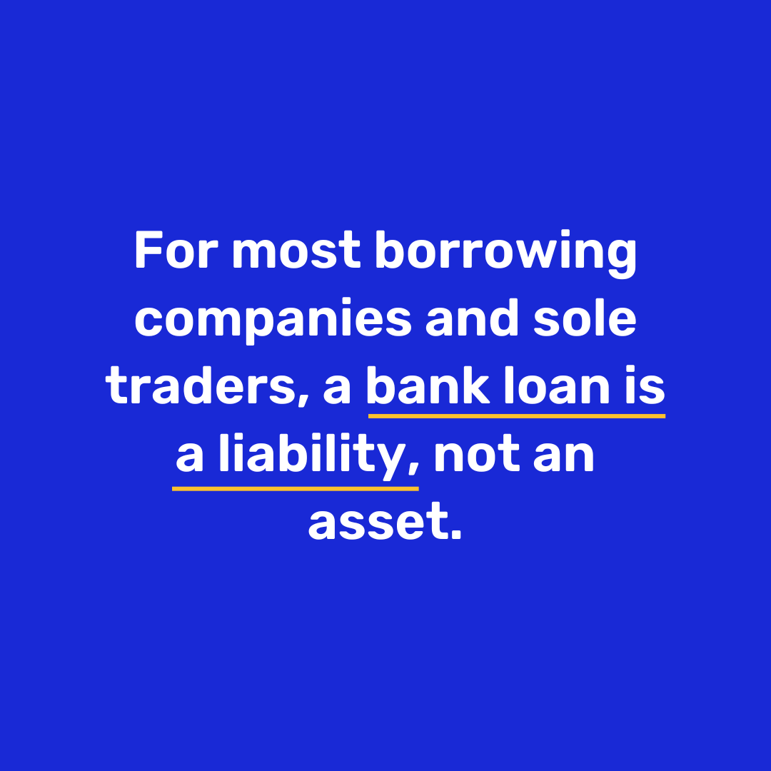 Bank loan, asset or liability
