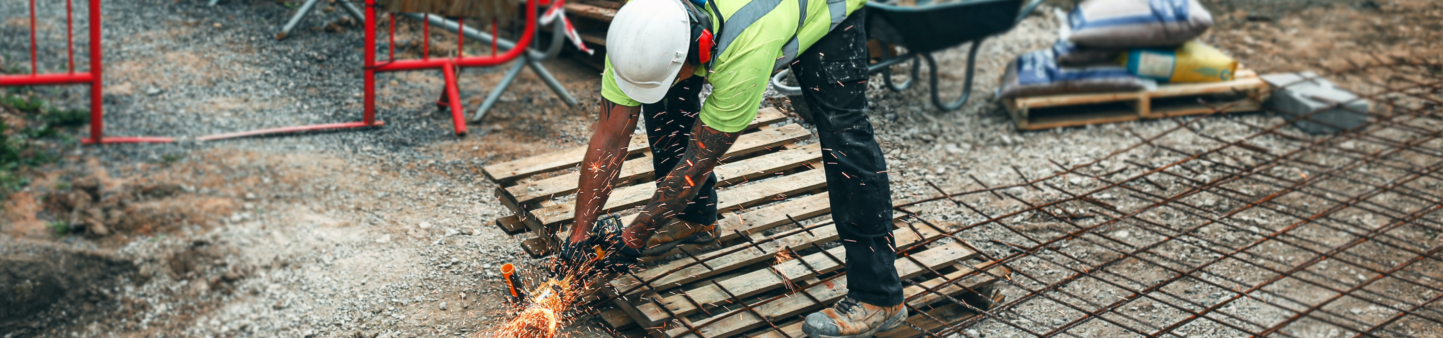 Man working in construction
