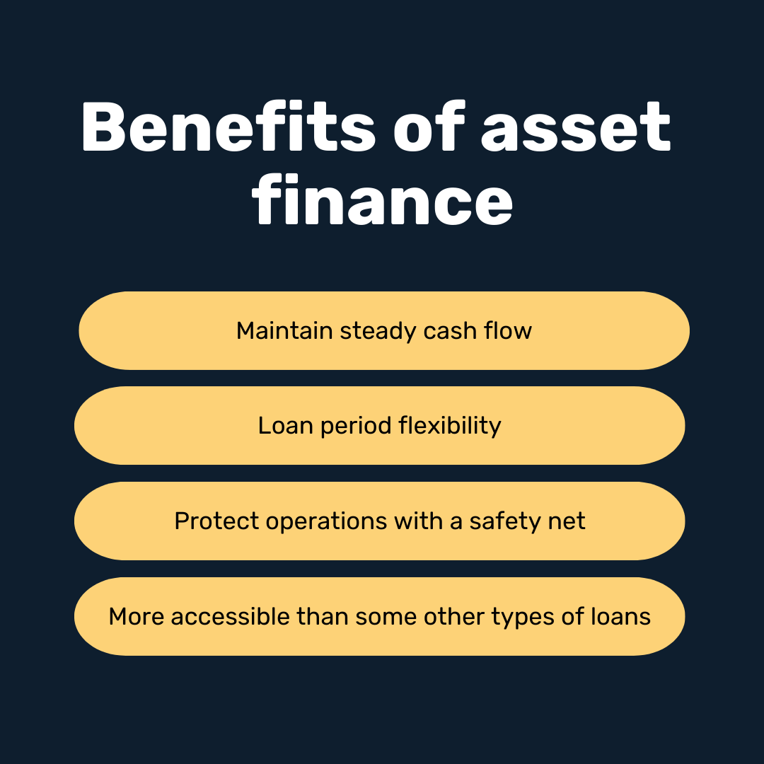 benefits of asset finance