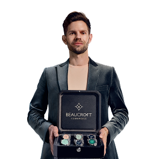 A man with watches