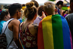 gay pride amsterdam - regenboogvlag