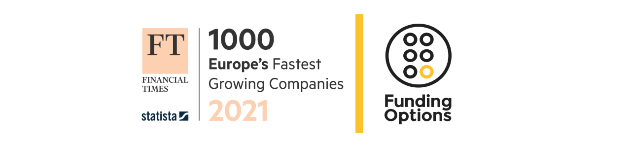 Funding Options in at position 223 of the FT 1000: Europe’s Fastest Growing Companies 2021