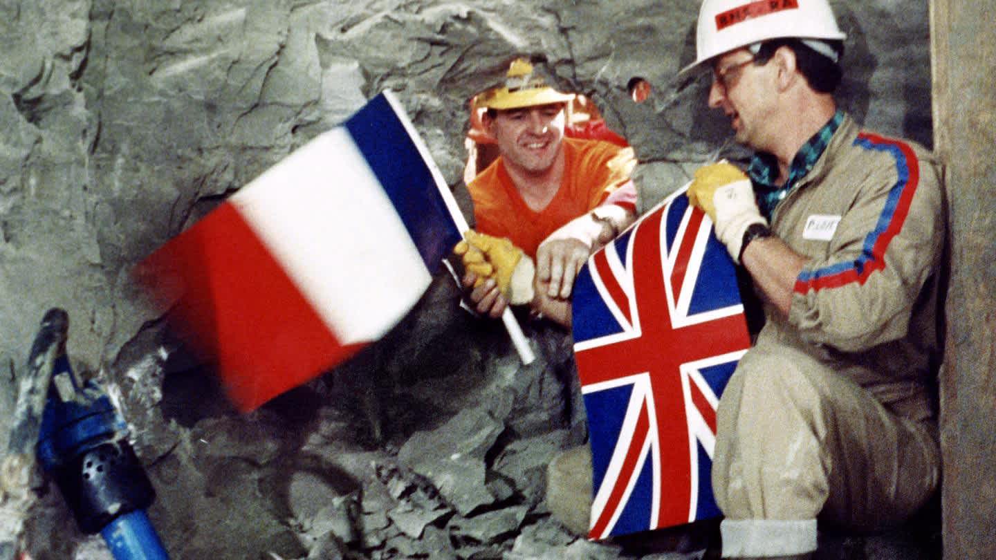 The ‘90s, when GB and France met in the middle whilst drilling the Channel Tunnel (I refer to this image frequently when explaining this approach). 