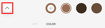 Save the color palette