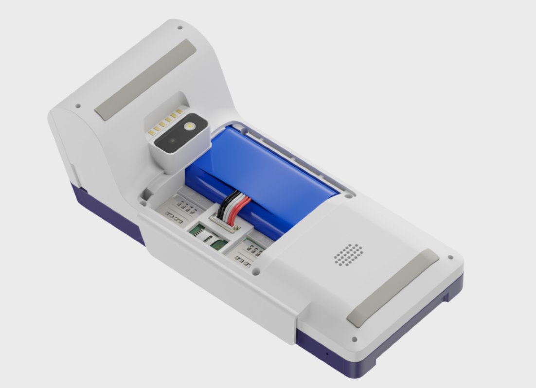 Smart Terminal Flex battery compartment