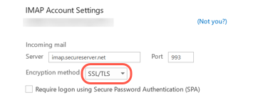 enter encryption method