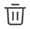 Trash can for delete