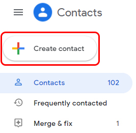 Contacts List