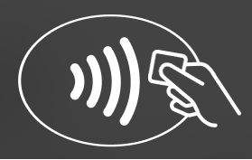 Contactless symbol for Tap to Pay on iPhone.