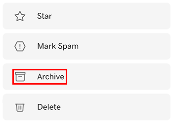 Tap archive