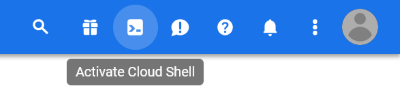 เปิดใช้งาน Cloud Shell